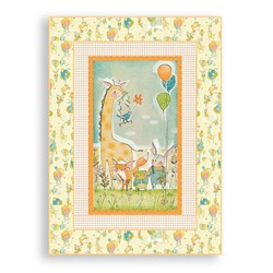 Hello World!  A Good Day Baby Quilt Kit - Yellow 300 Day Quilt Challenge ~ Quilt #16